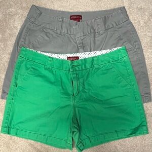 2 Target Merona brand women’s shorts, size 10